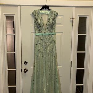 Morrell Maxie Sparkling Mint Maxi Dress